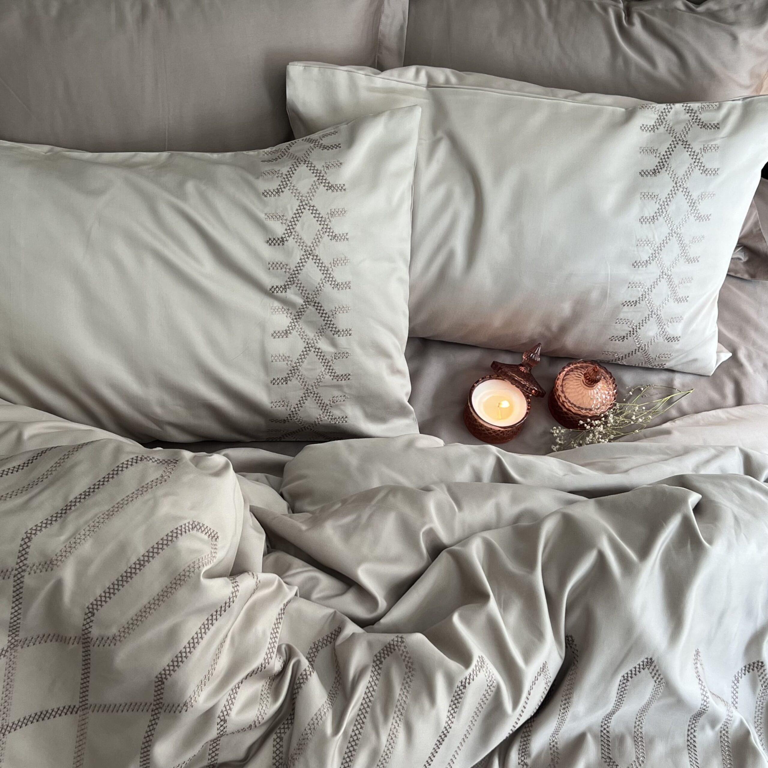 Tribe Beige Syona Duvet Cover