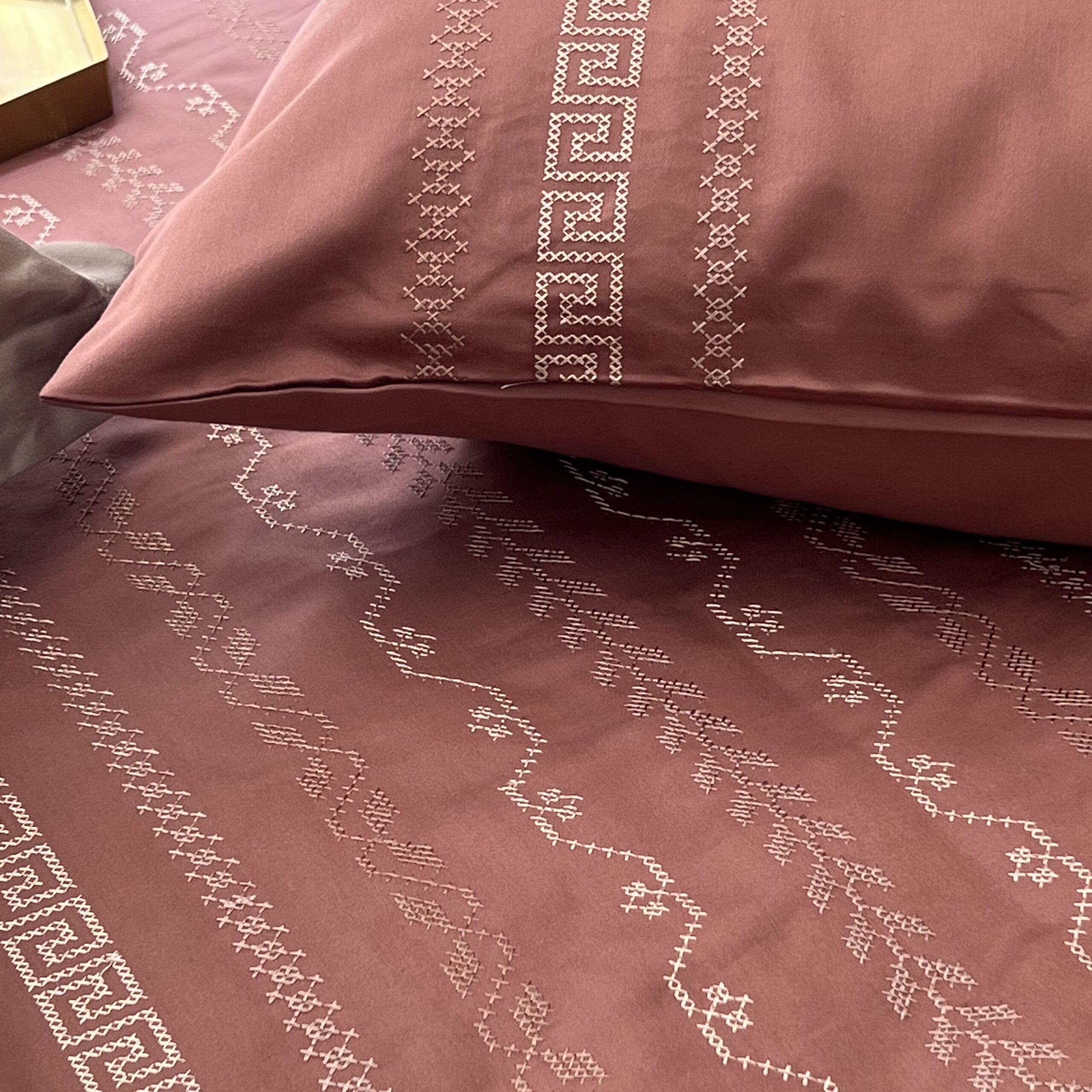 Lucas Blush Syona Duvet Cover