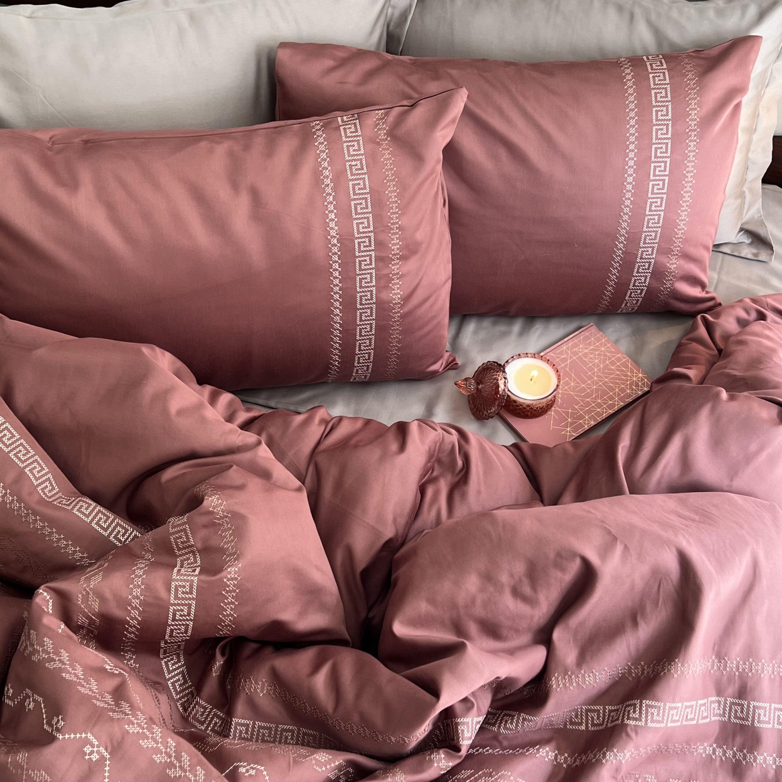 Lucas Blush Syona Duvet Cover