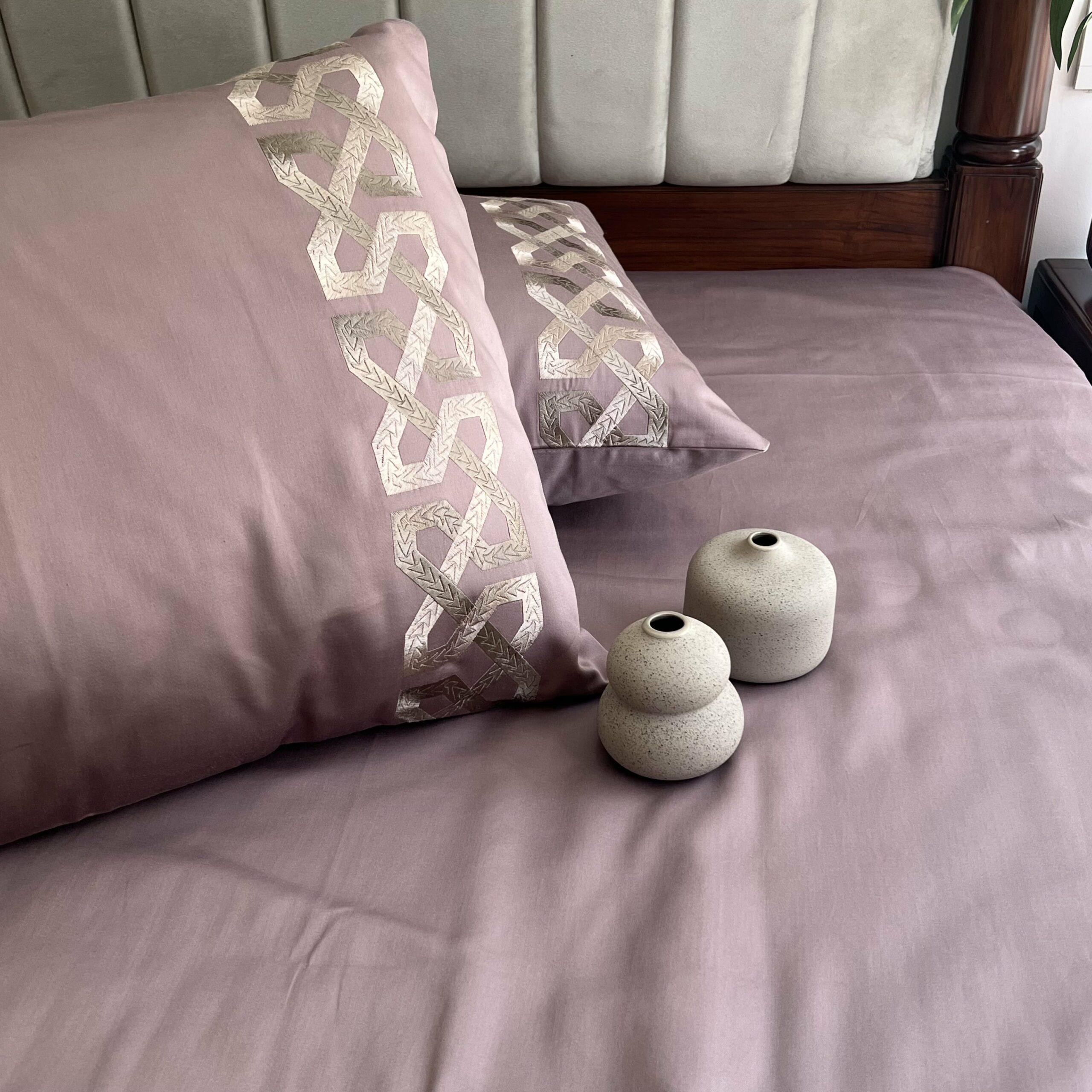 Alley Old Rose Dreams Pillow Covers (Set of 2)