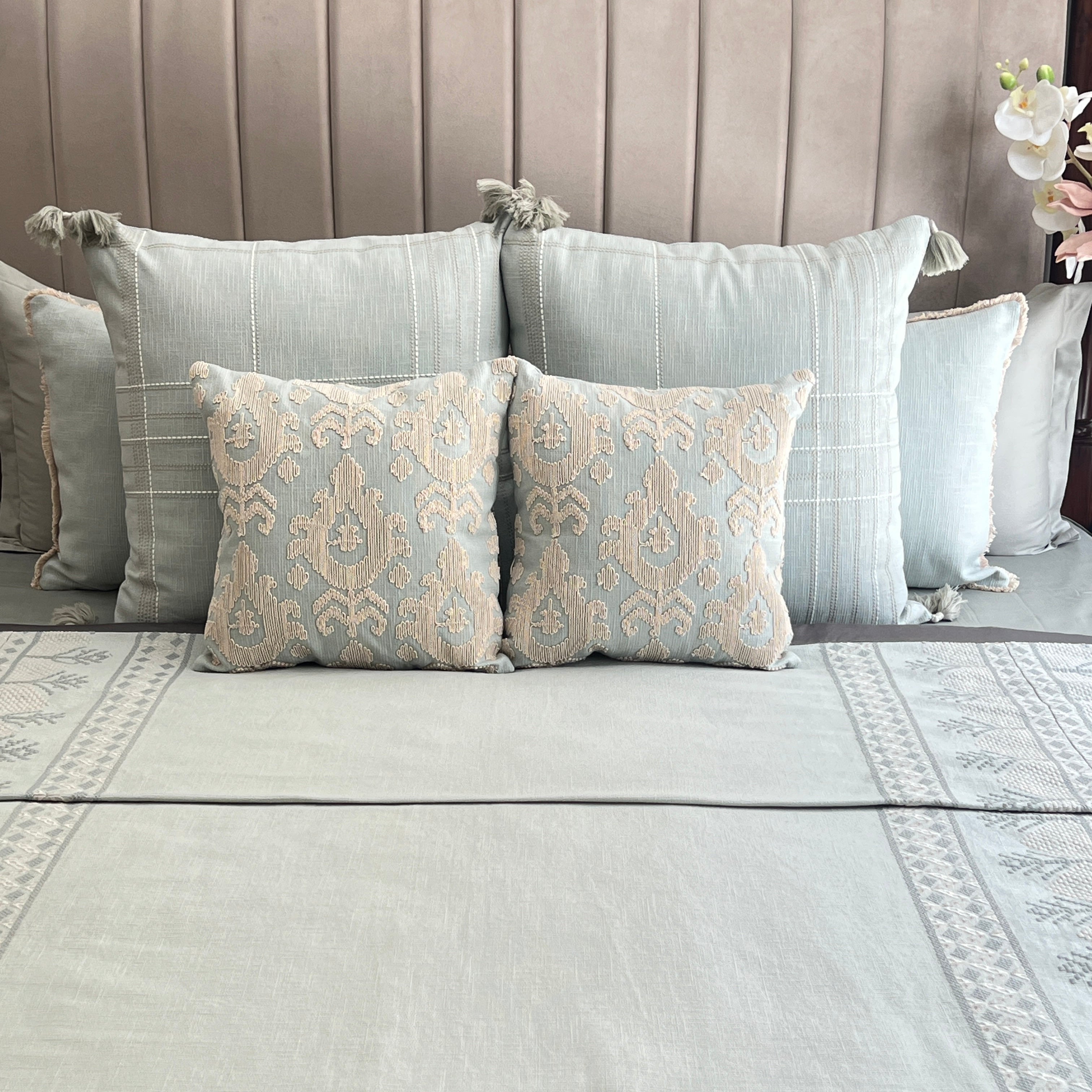 Mirage Sage Green Bedding Set (10 PC Set)