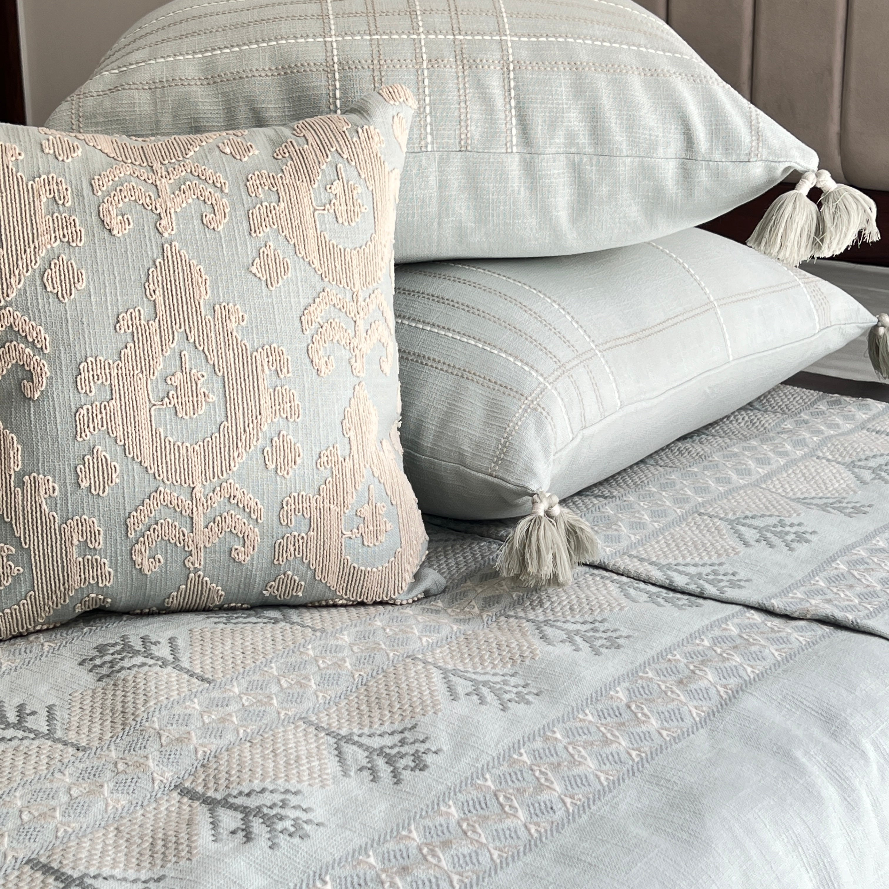 Mirage Sage Green Bedding Set (10 PC Set)