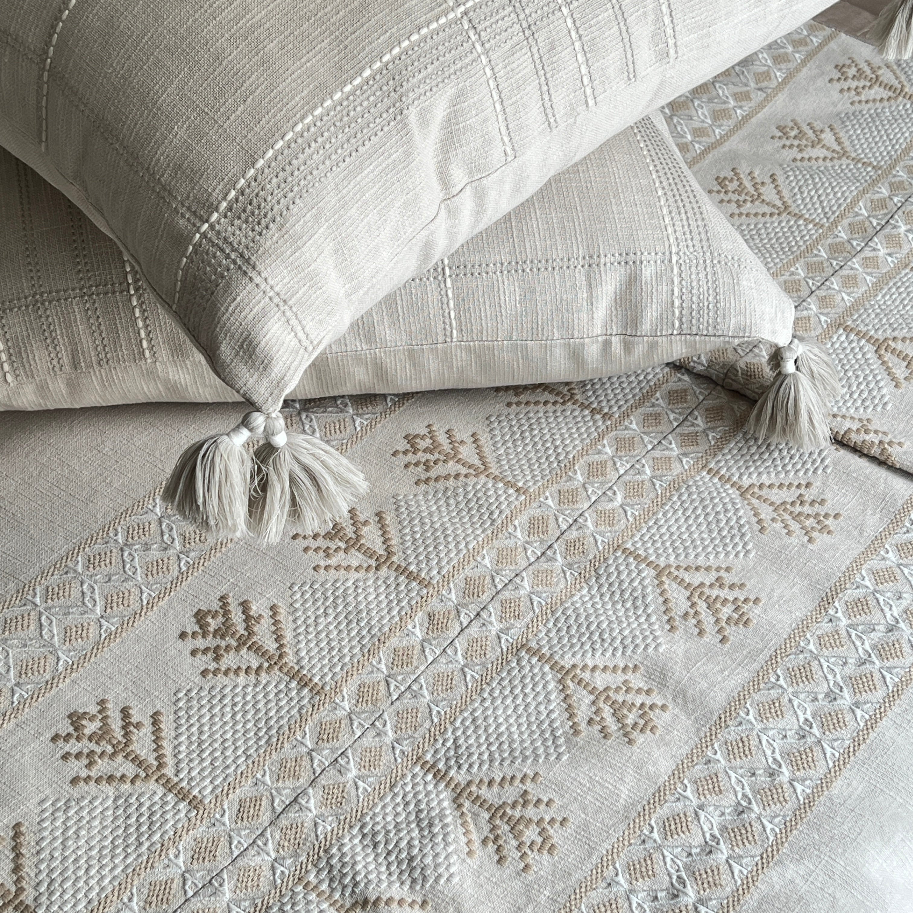 Mirage Beige Bedding Set (10 PC Set)