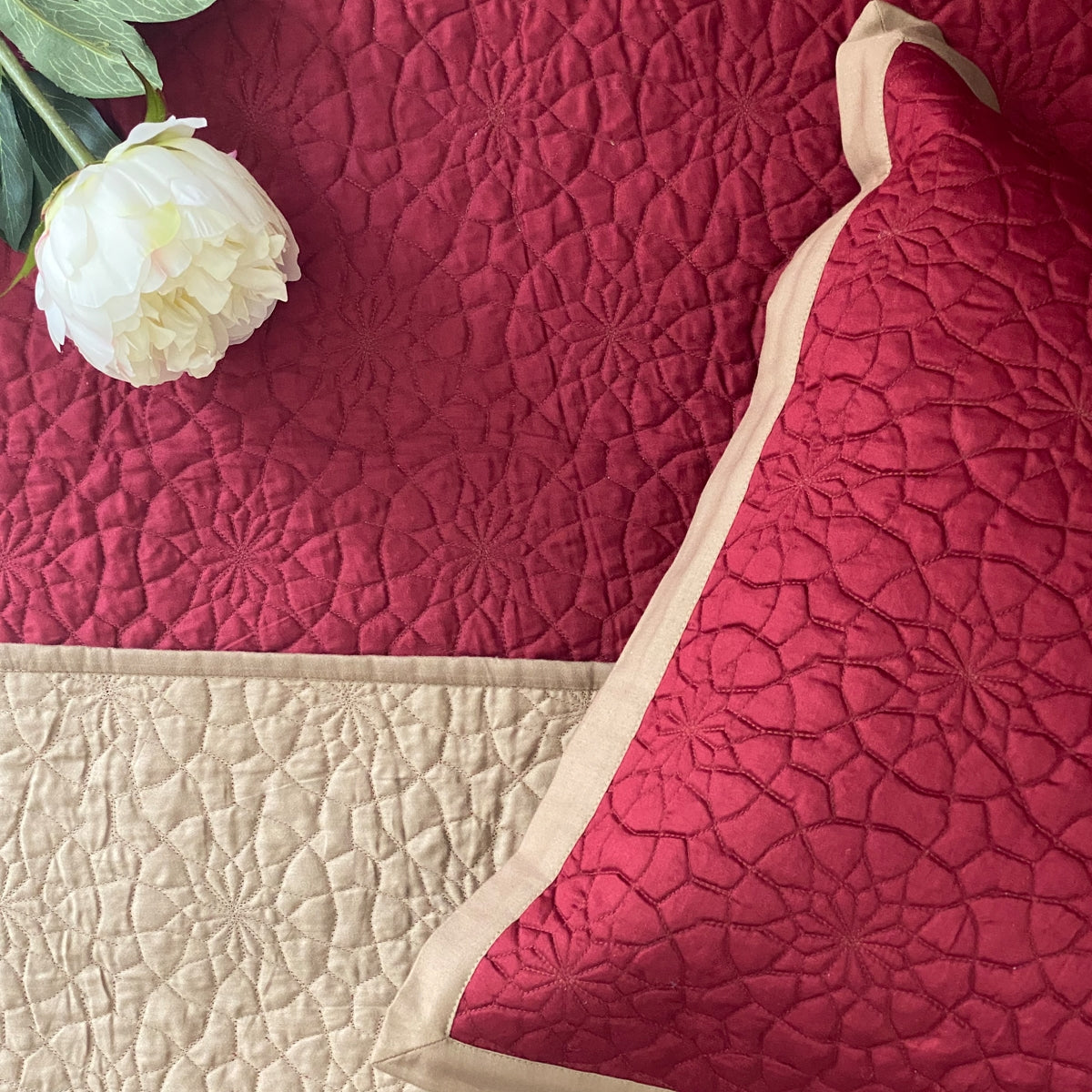 Reversible bedspread