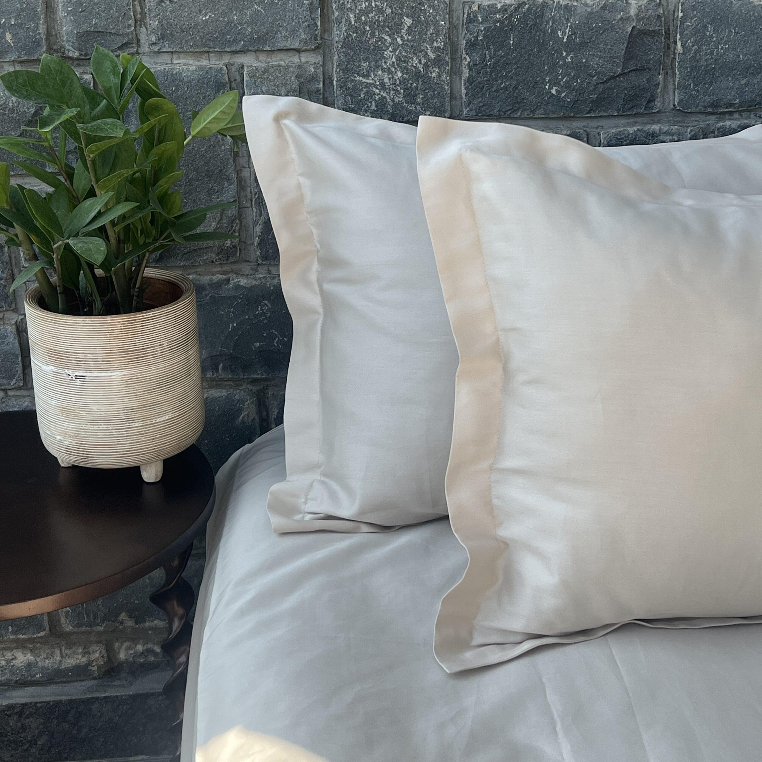 Luxe Oats Beige Bedsheet