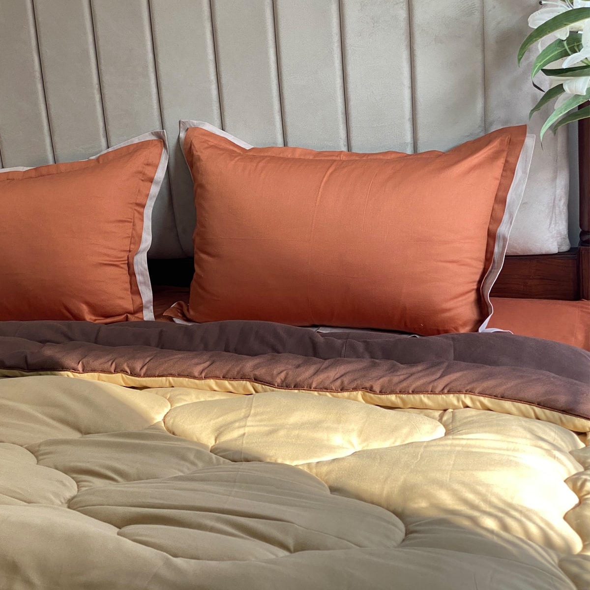 Customisable Double Bed Reversible Light AC Quilt