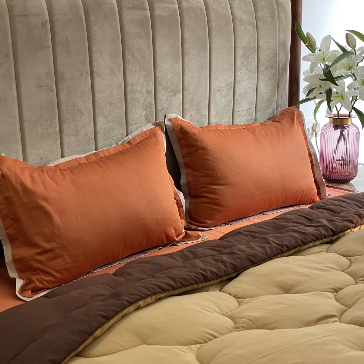 Customisable Single Bed Reversible Heavy Winter Quilt (300 GSM)