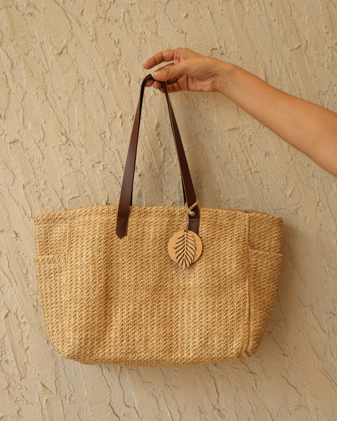 Raffia Resort Tote Bag