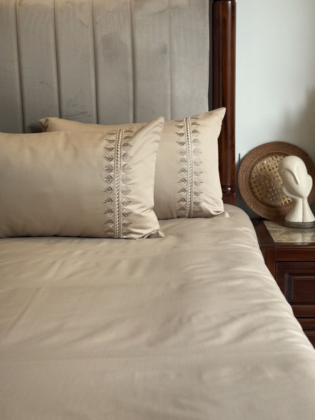 1000TC Cotton Rich Chloe Sand Syona Bedsheet Set