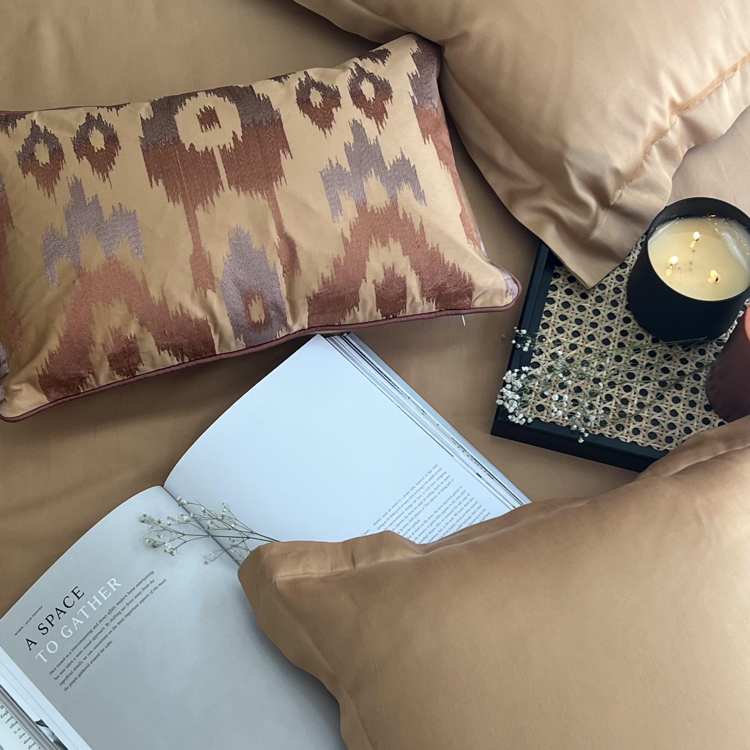 Majestic Honey Mustard Treasure Bedsheet