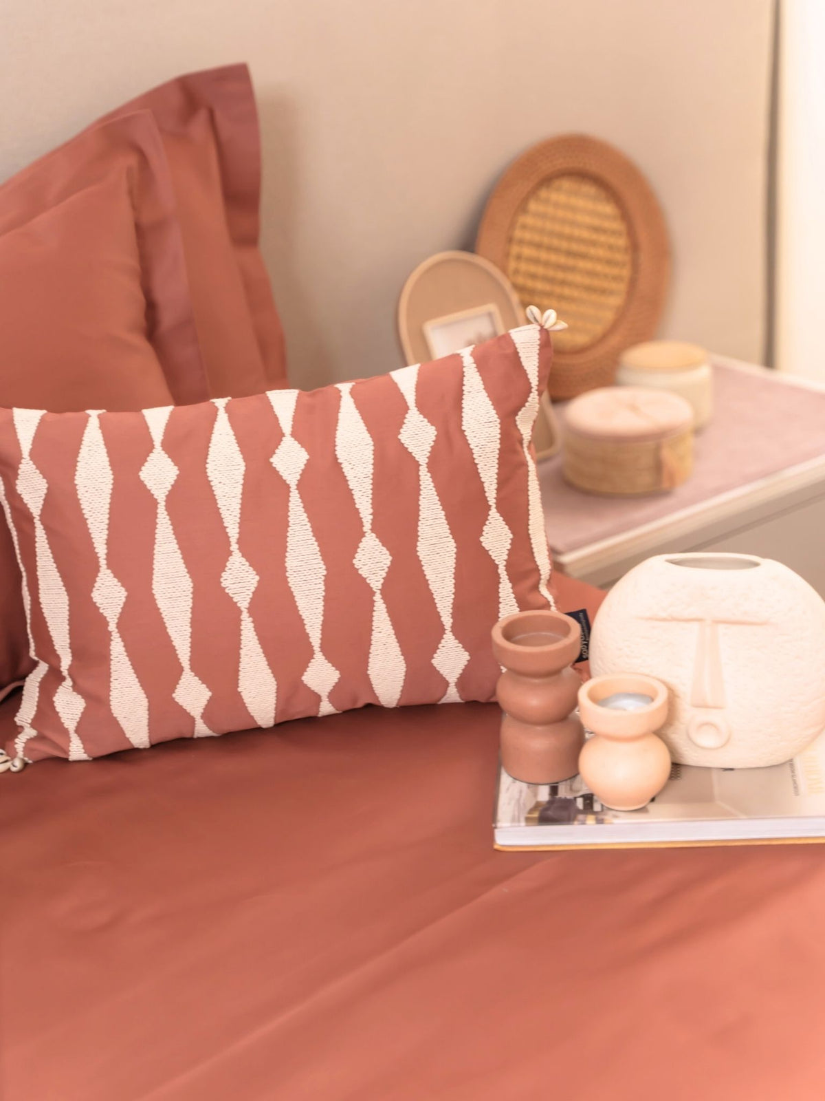 Nomad Terracotta Treasure Bedsheet Set