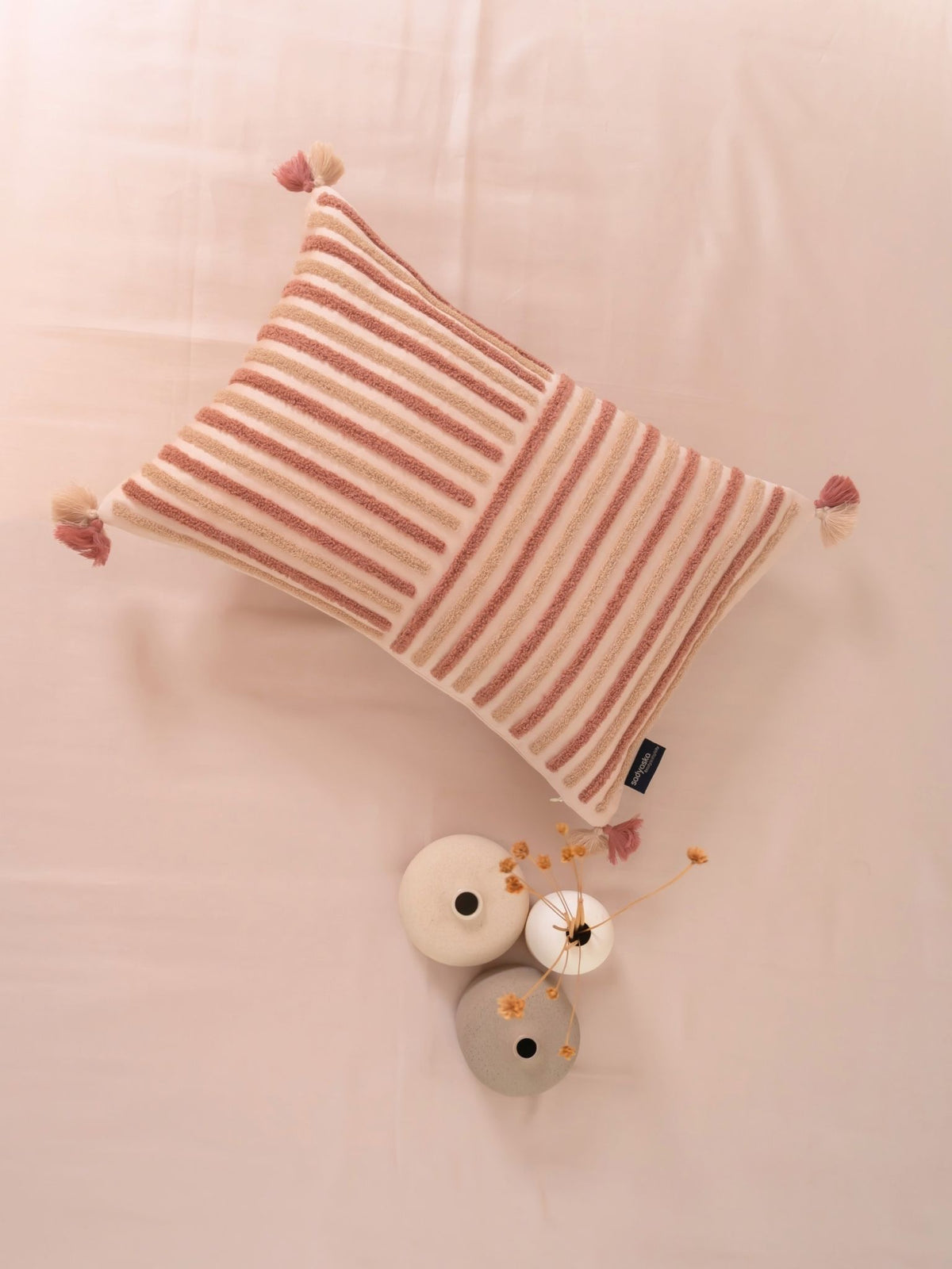 Solace Buff Treasure Bedsheet Set