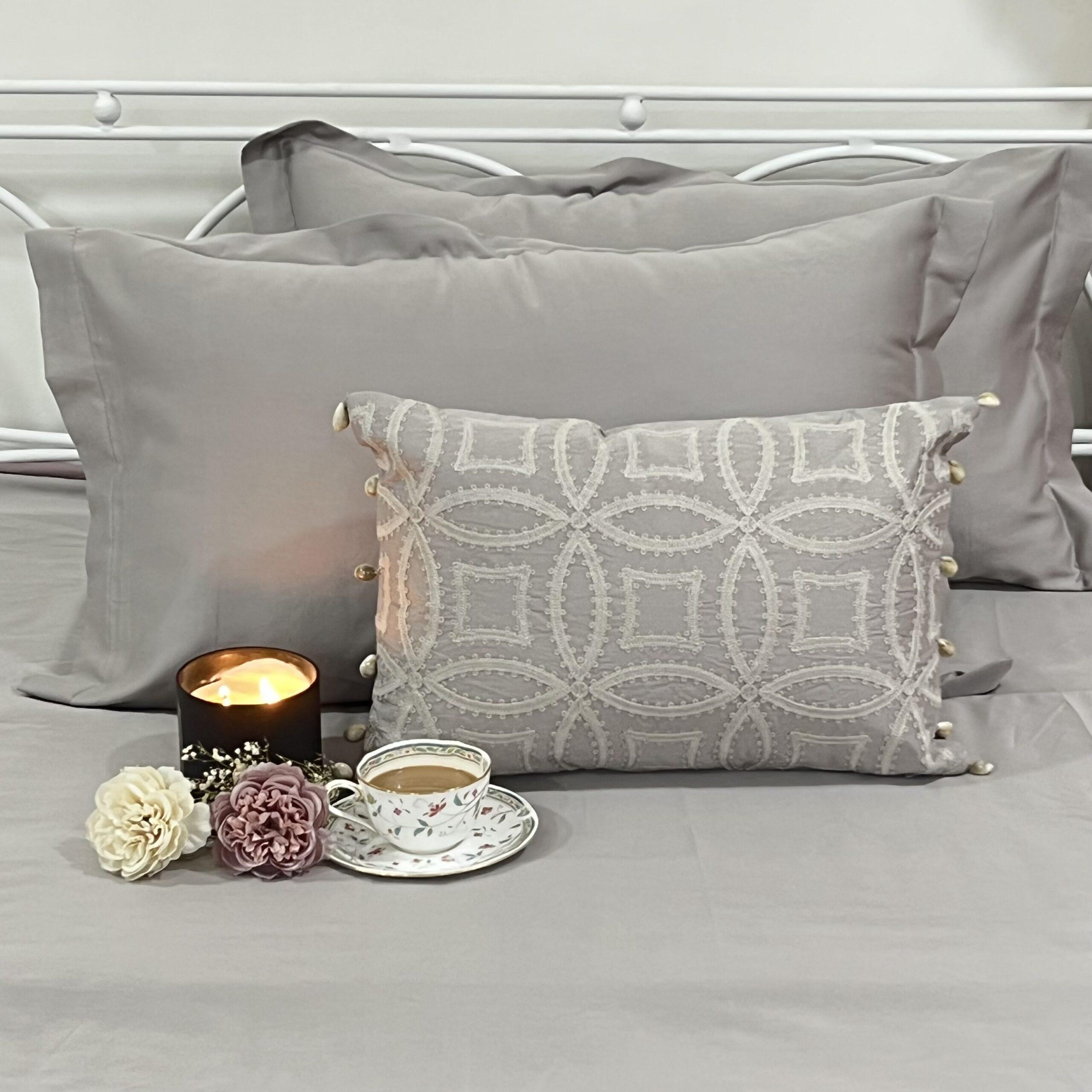 Stark Silver Treasure Bedsheet