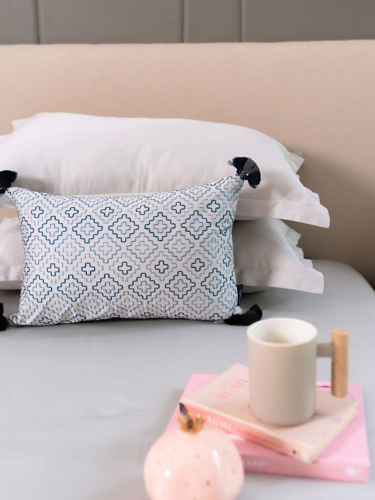Vesper Pearl Grey Treasure Bedsheet Set