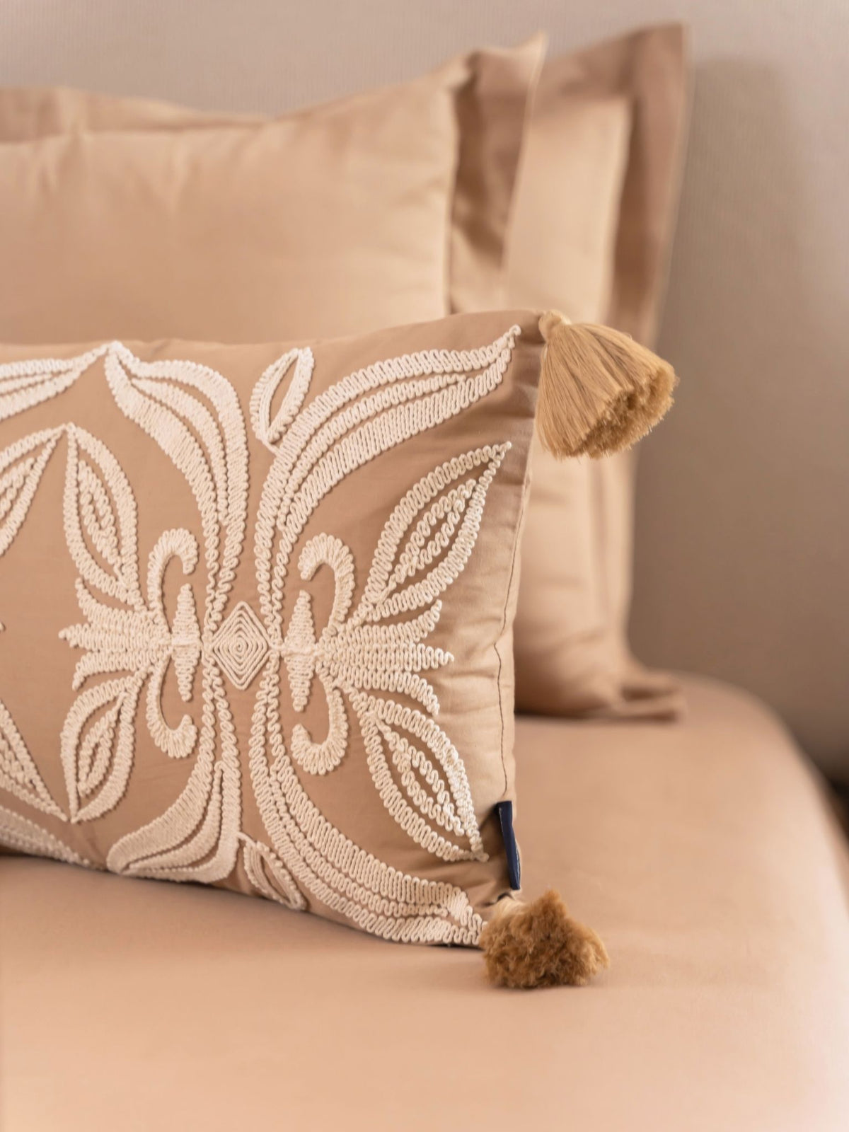 Whisper Hazel Beige Treasure Bedsheet Set