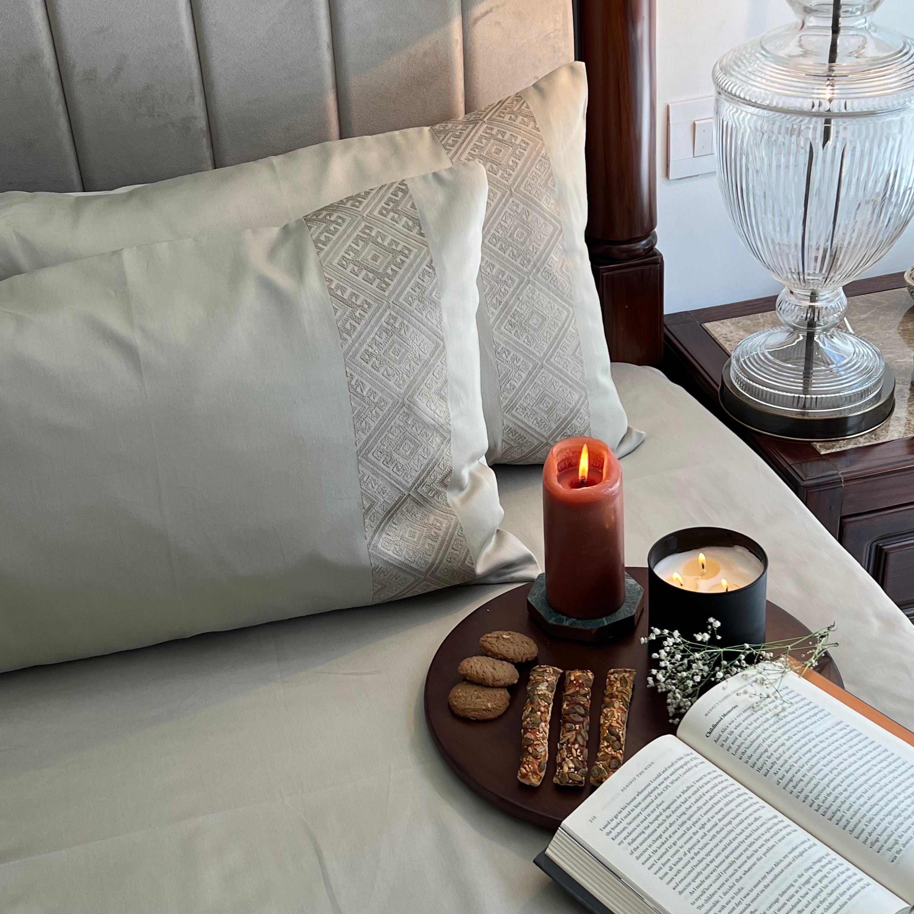 Arcane Beige Dreams Bedsheet