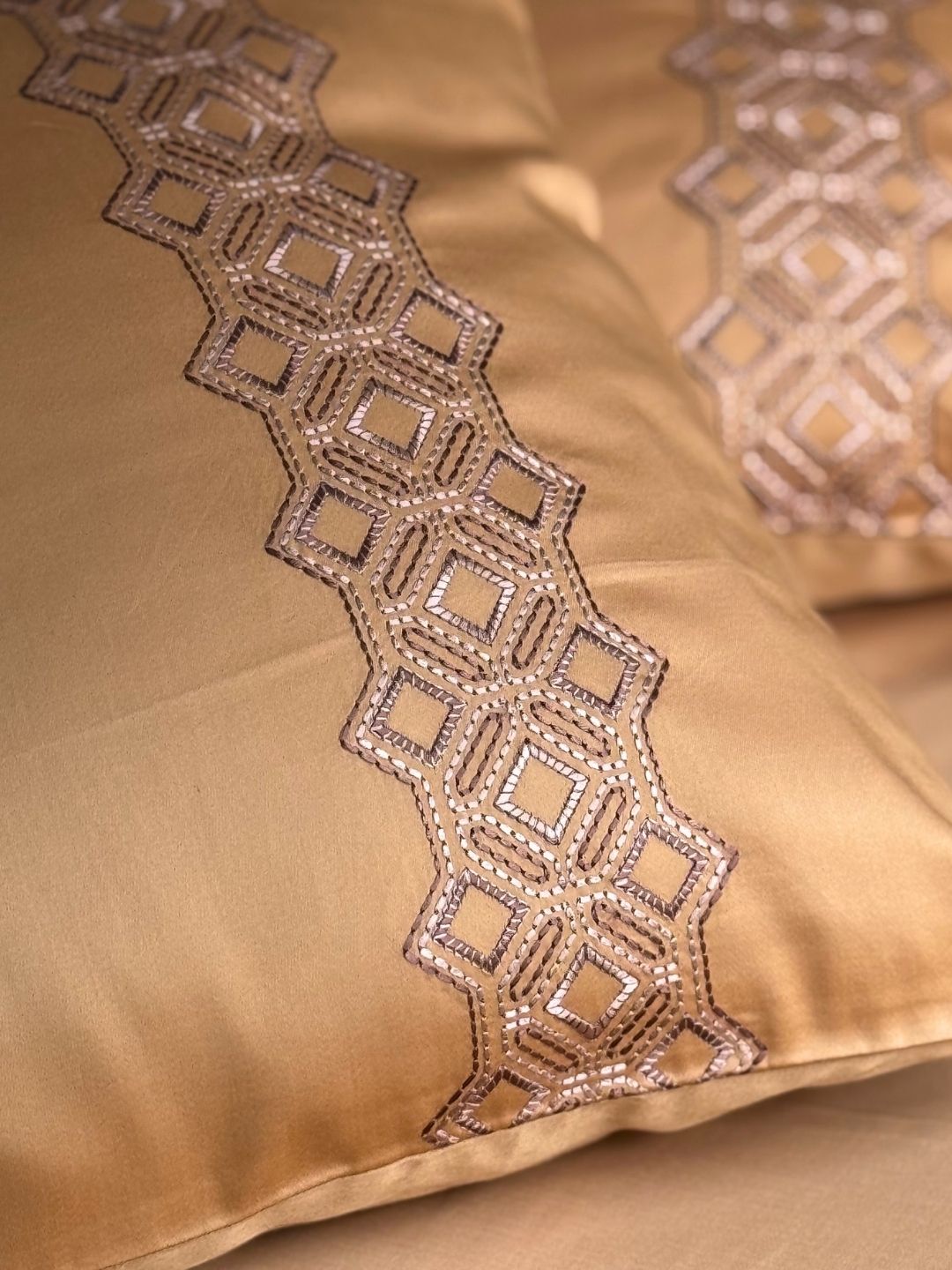 Cora Honey Mustard Dreams Bedsheet Set