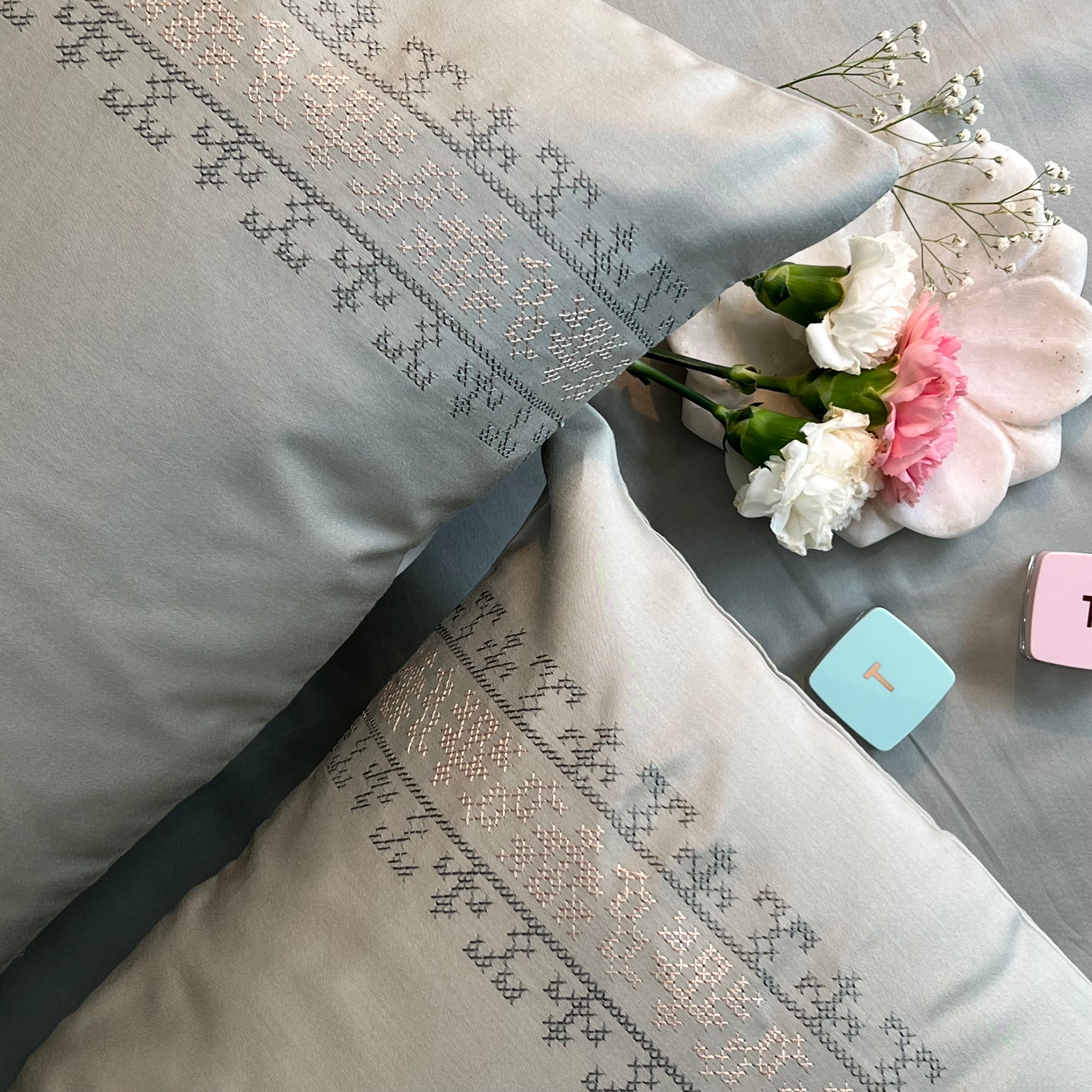 Delight Sage Green Dreams Bedsheet