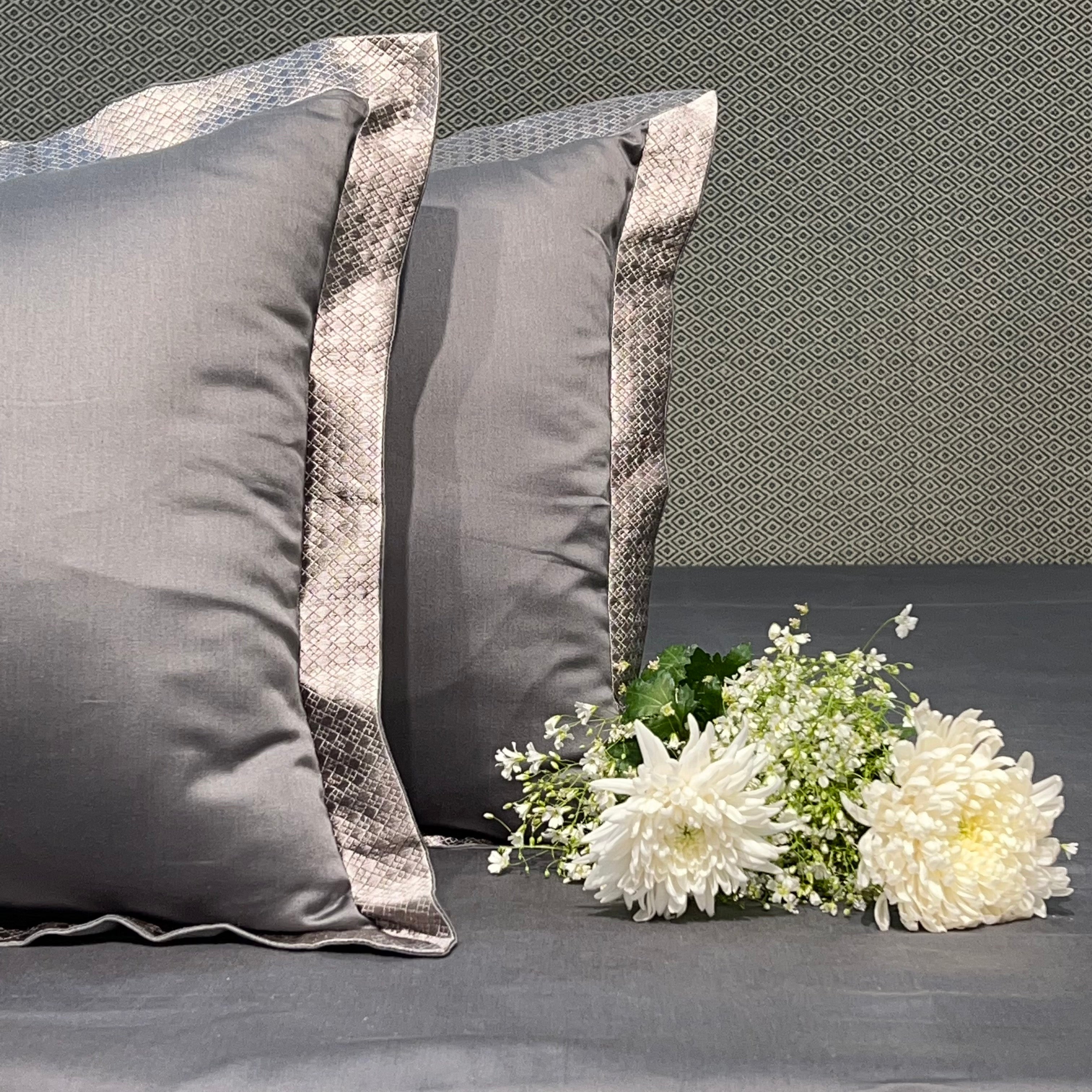 Diamond Dark Grey Legacy Bedsheet