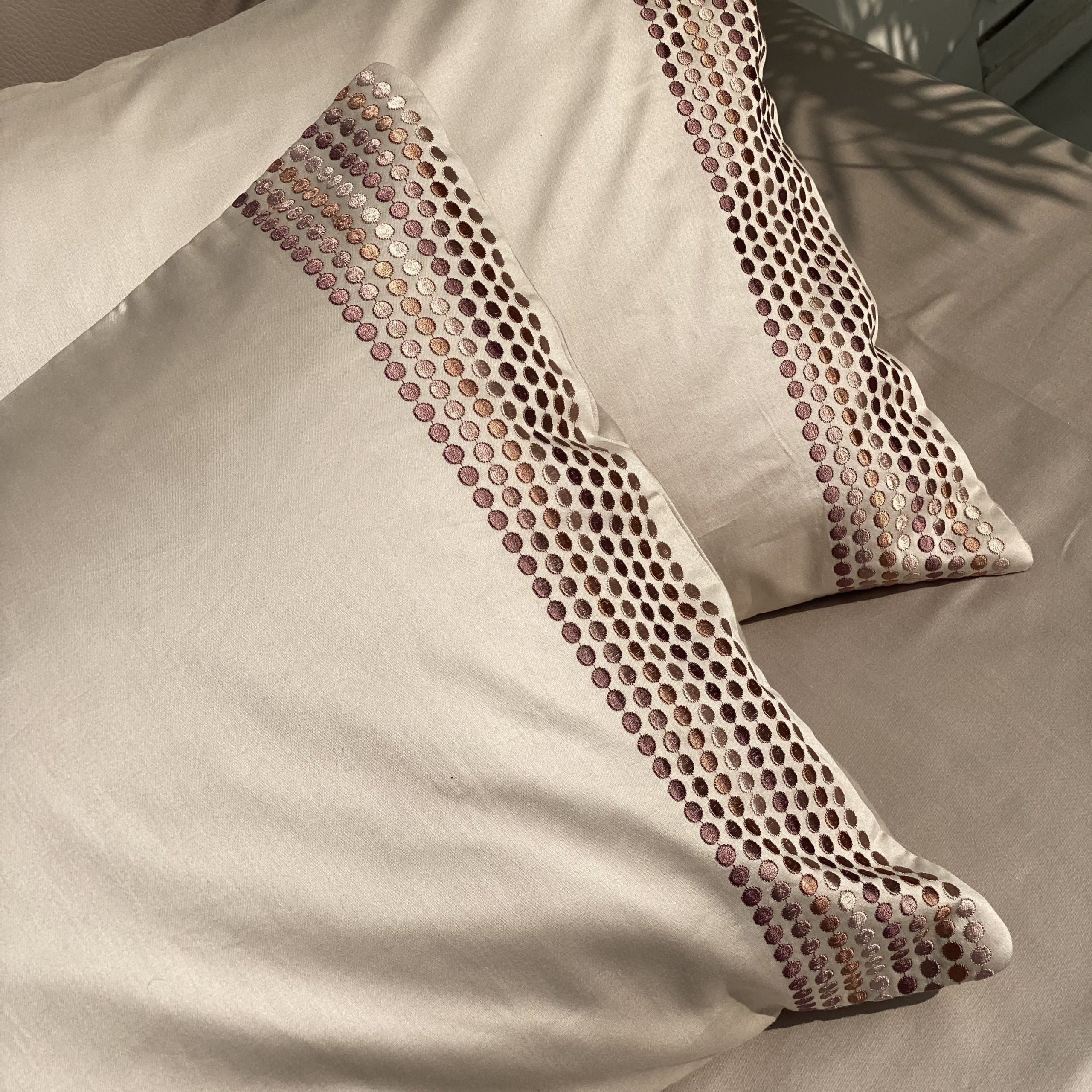 Dots Beige Dreams Bedsheet