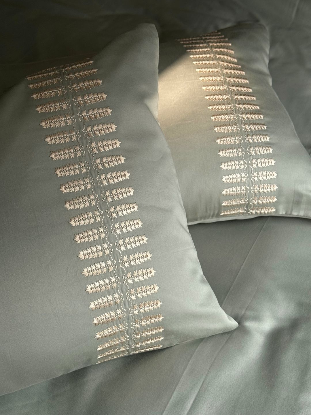 Elise Sage Green Dreams Bedsheet Set