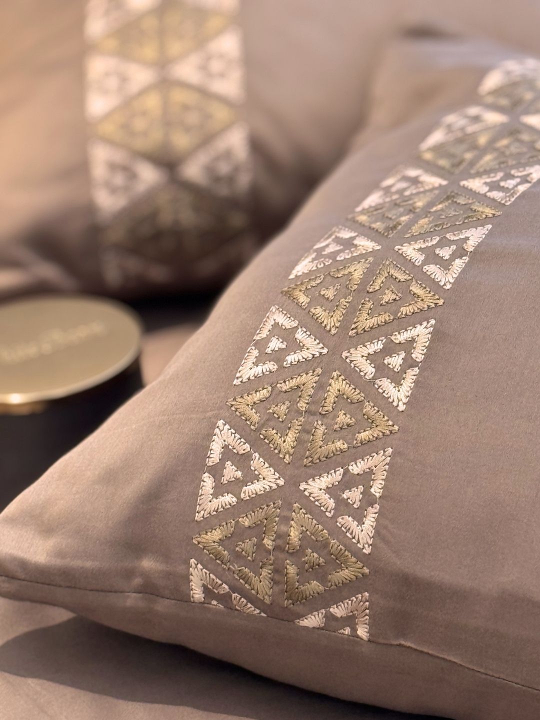 Faye Taupe Dreams Bedsheet Set