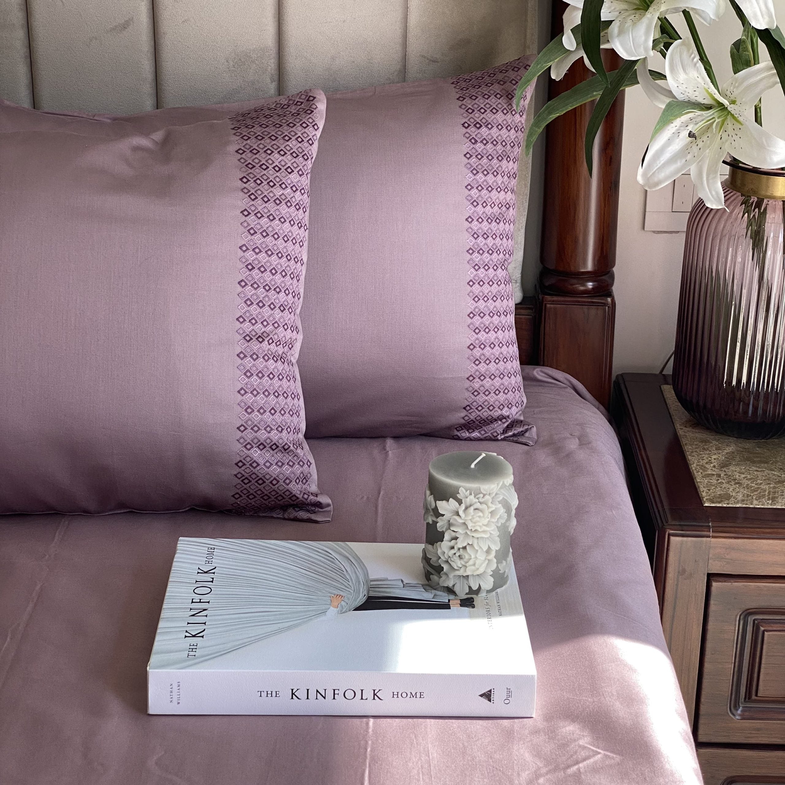 Jewel Old Rose Dreams Bedsheet