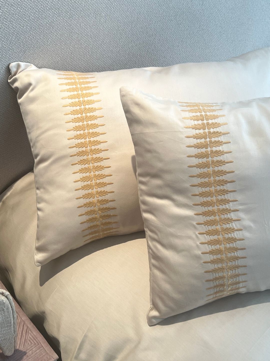 Stella Oats Beige Dreams Bedsheet Set