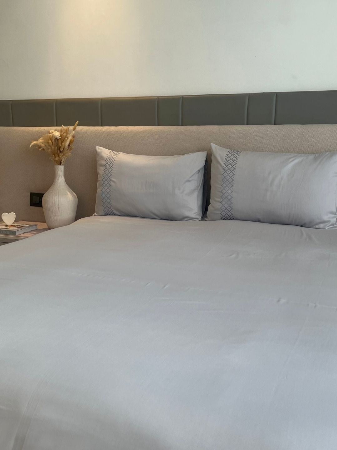 Tessa Pearl Grey Dreams Bedsheet Set