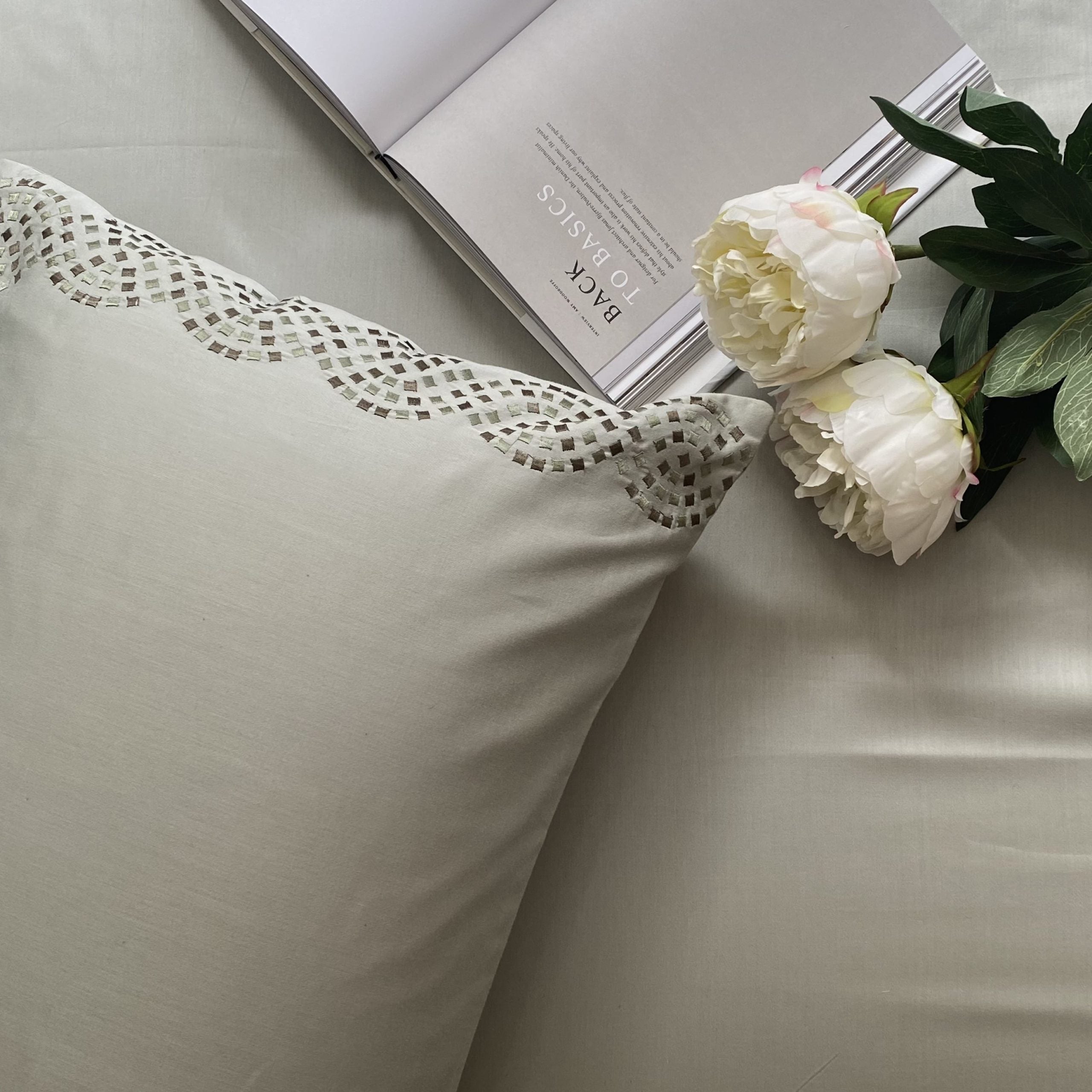 Twirl Sage Green Dreams Bedsheet