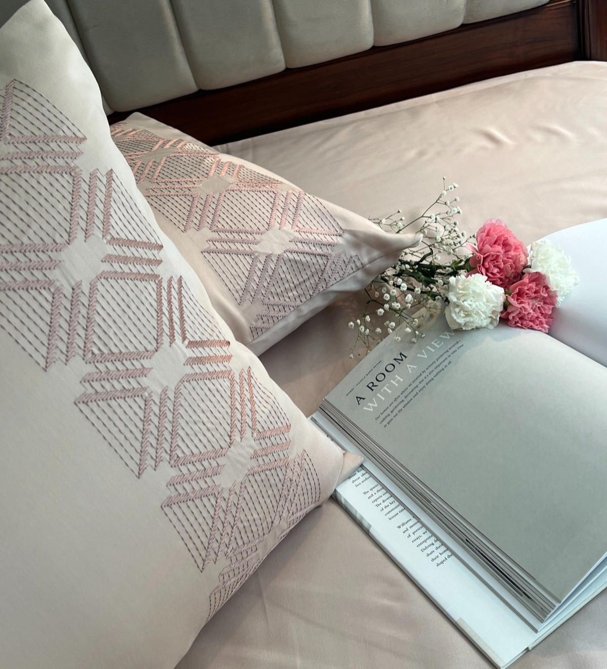 Vintage Buff Dreams Bedsheet