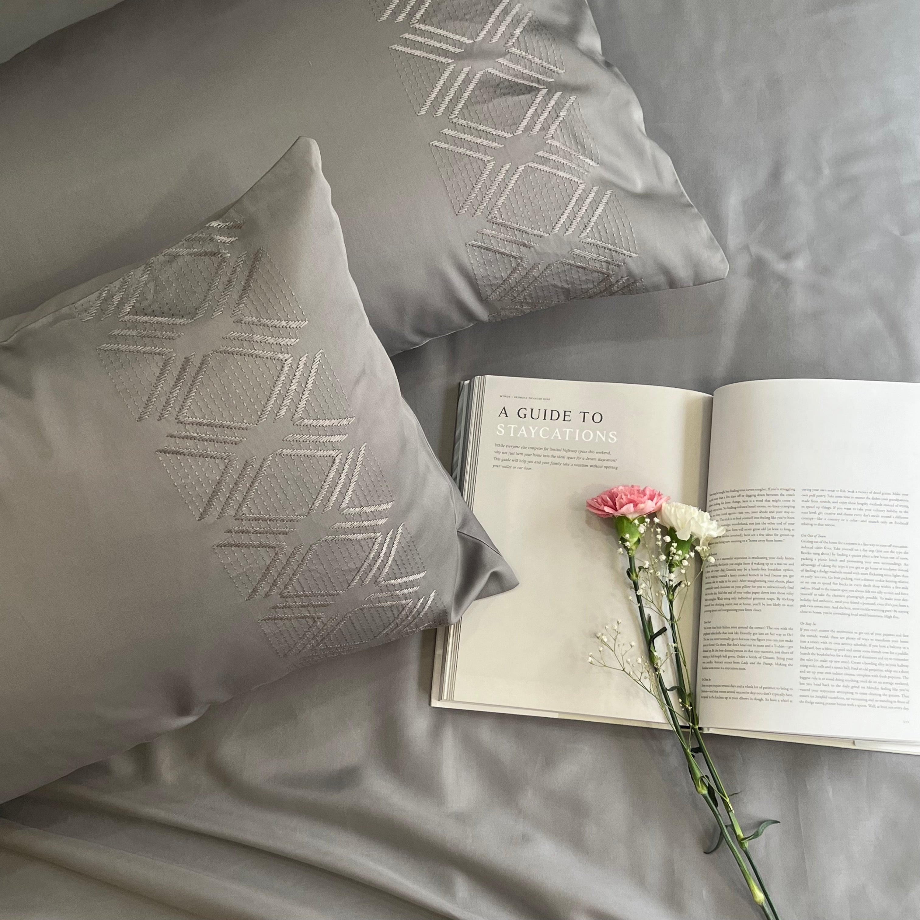 Vintage Slate Dreams Bedsheet