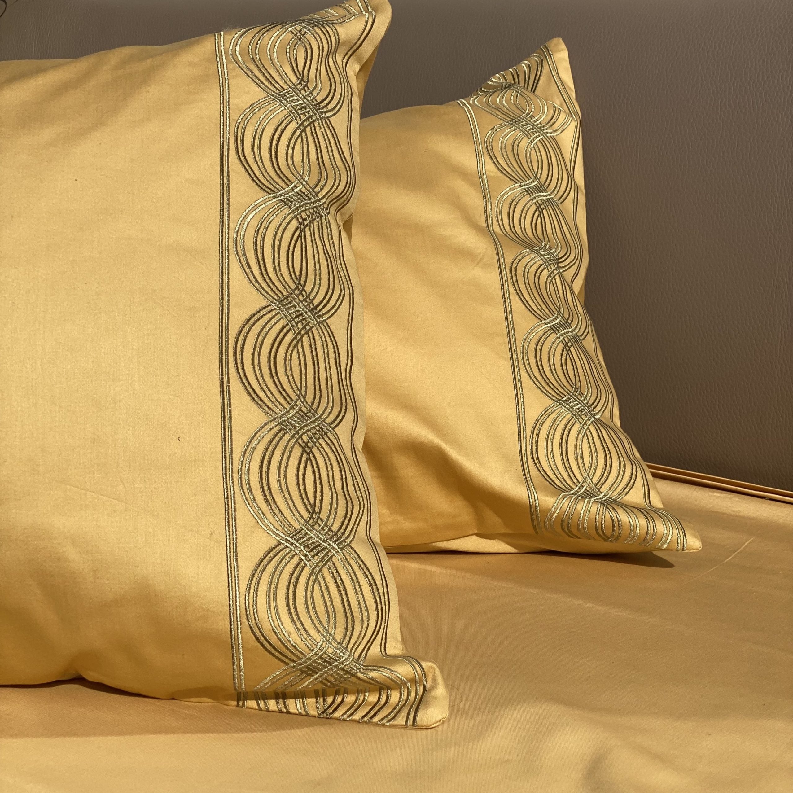 Wave Buttercup Yellow Dreams Bedsheet