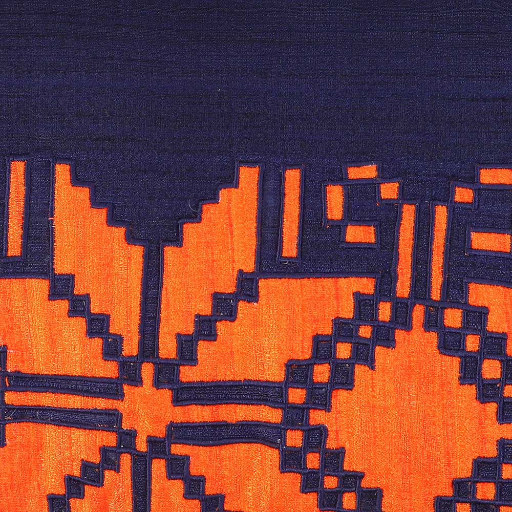 Celtic Silk Dupion Cushion Cover 12X18(Inch)
