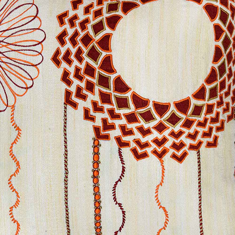 Chile Silk Dupion Cushion Cover 16X16(Inch)