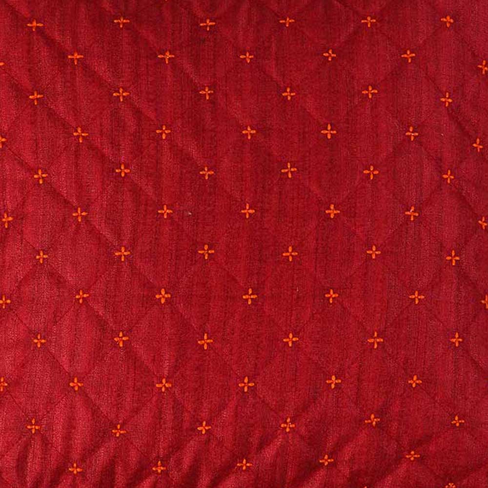 Sadyaska Quilted Silk Dupion Cushion Cover 16x16 Car Sofa Patio Cushion Cases…