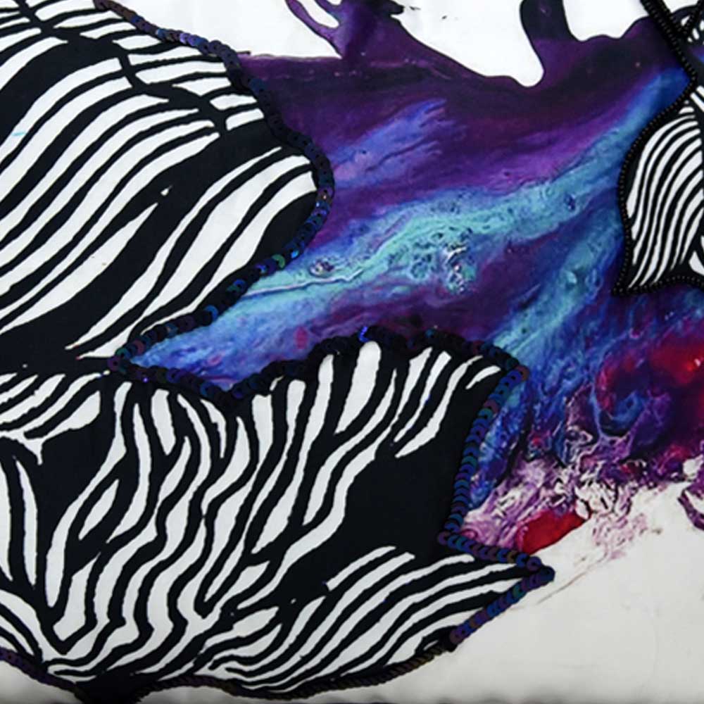 Floral Cushion Cover 12" X 18" Digital Printed Cushion Pillow Case