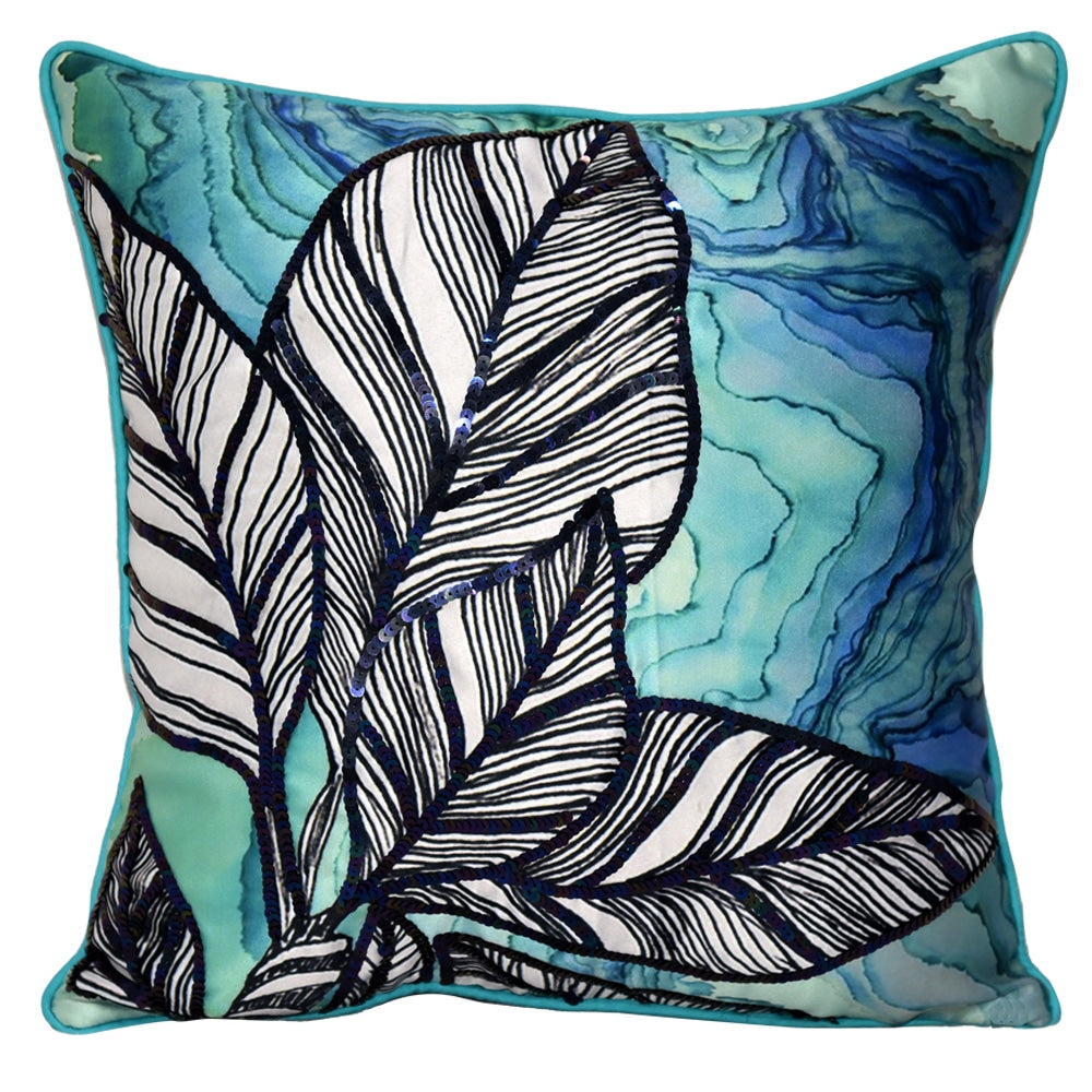 Digital Printed Floral Polyester Home Decor Cushions & Cushion Cover 16" X 16"…