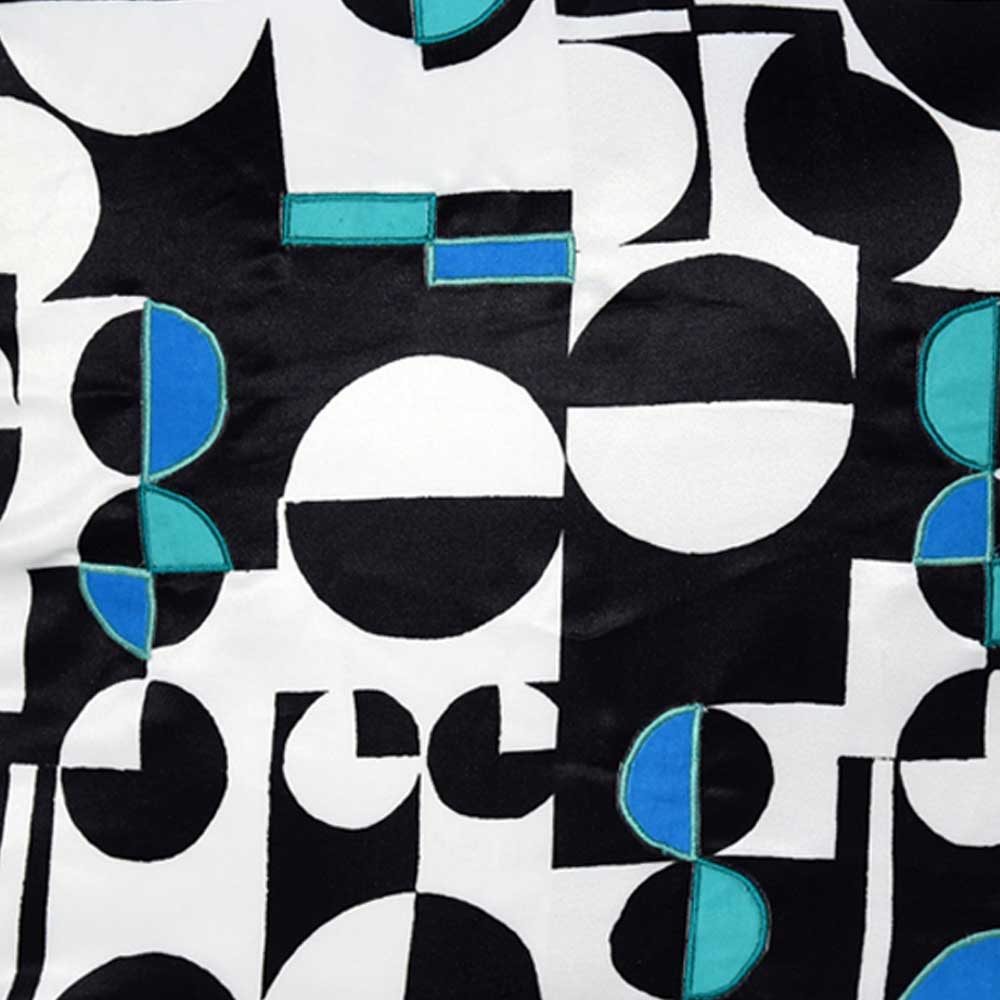 Geometric Digital Printed Designer Cushion Cover Black and White Home Decor Digital Pillow Cushion Case 16" X 16"…