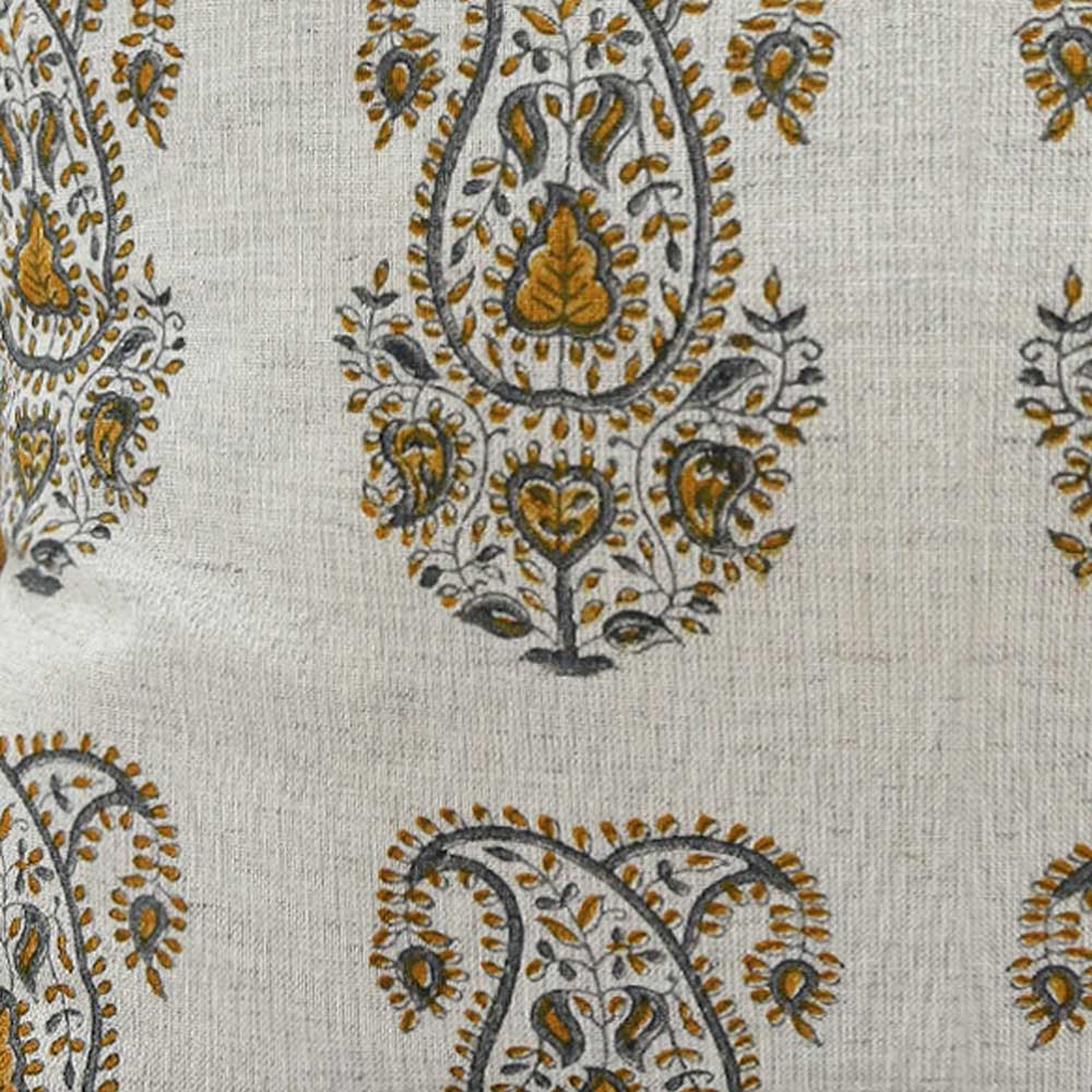 Wooden Block Print Cushion Cover For Living Room, Patio, Garden, Sofa Rajasthani Cushion Cases 16x16…