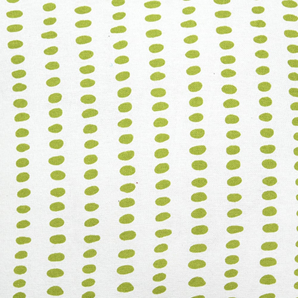 plash Dotted Lime Green Cushion Cover 16"X16" Geometric Pattern Cotton Cushion Pillow Case…