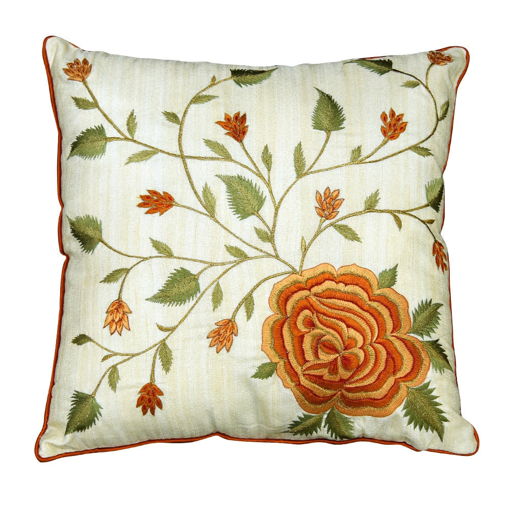 Silk Dupion Cushion Cover Home Décor Patio Sofa Chair Cushion Cover 16x16…