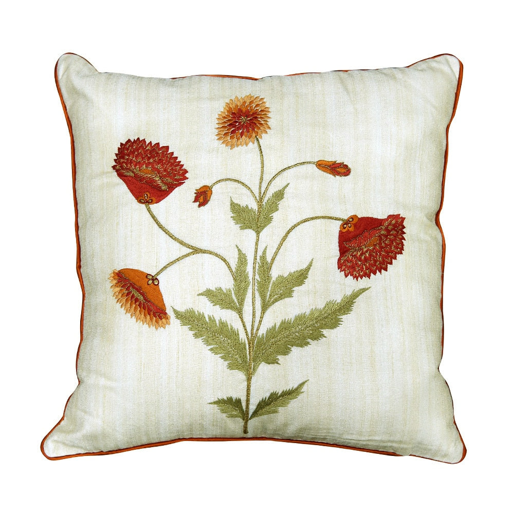 Silk Dupion Cushion Cover Home Décor Patio Sofa Chair Cushion Cover 16x16…