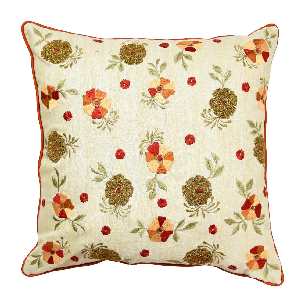 Silk Dupion Cushion Cover Home Décor Patio Sofa Chair Cushion Cover 12x18…