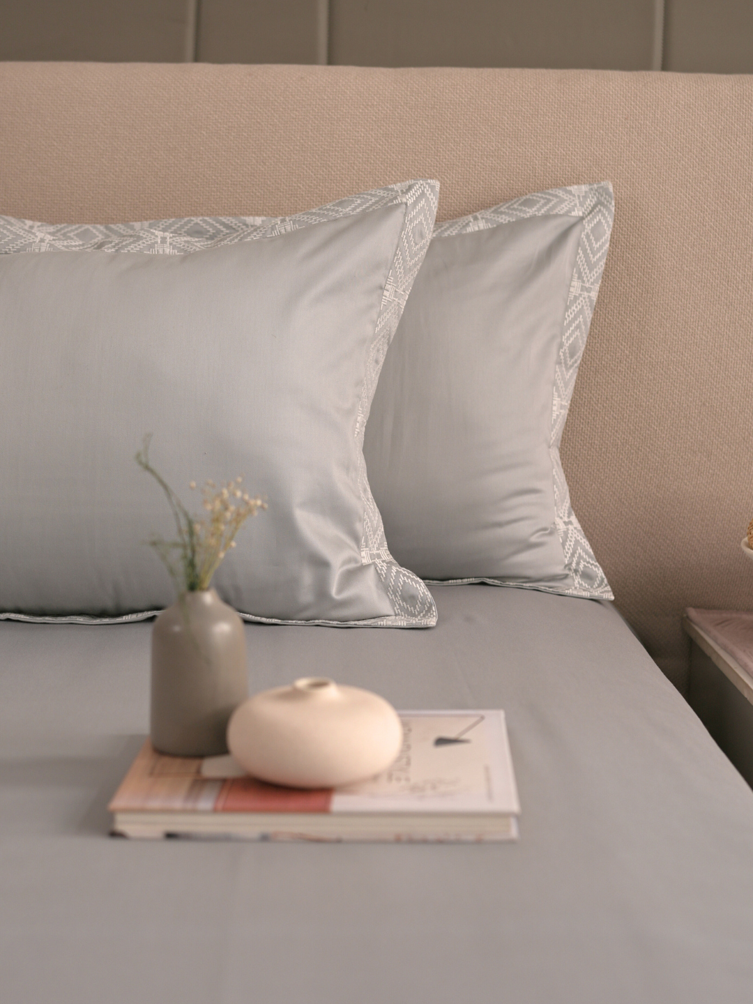 600TC Cotton Fablis Grey Beyond Bedsheet Set