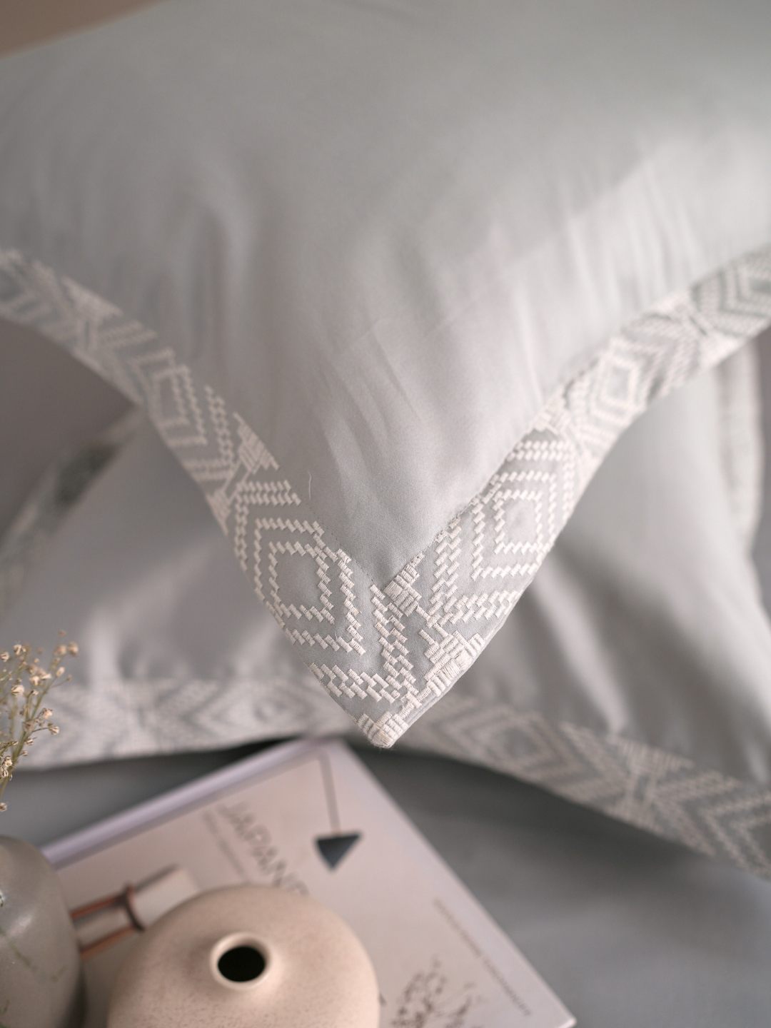 600TC Cotton Fablis Grey Beyond Bedsheet Set