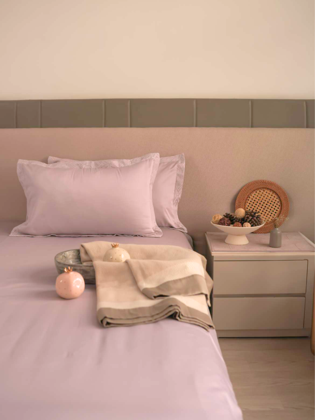 600TC Cotton Fablis Lavender Beyond Bedsheet Set