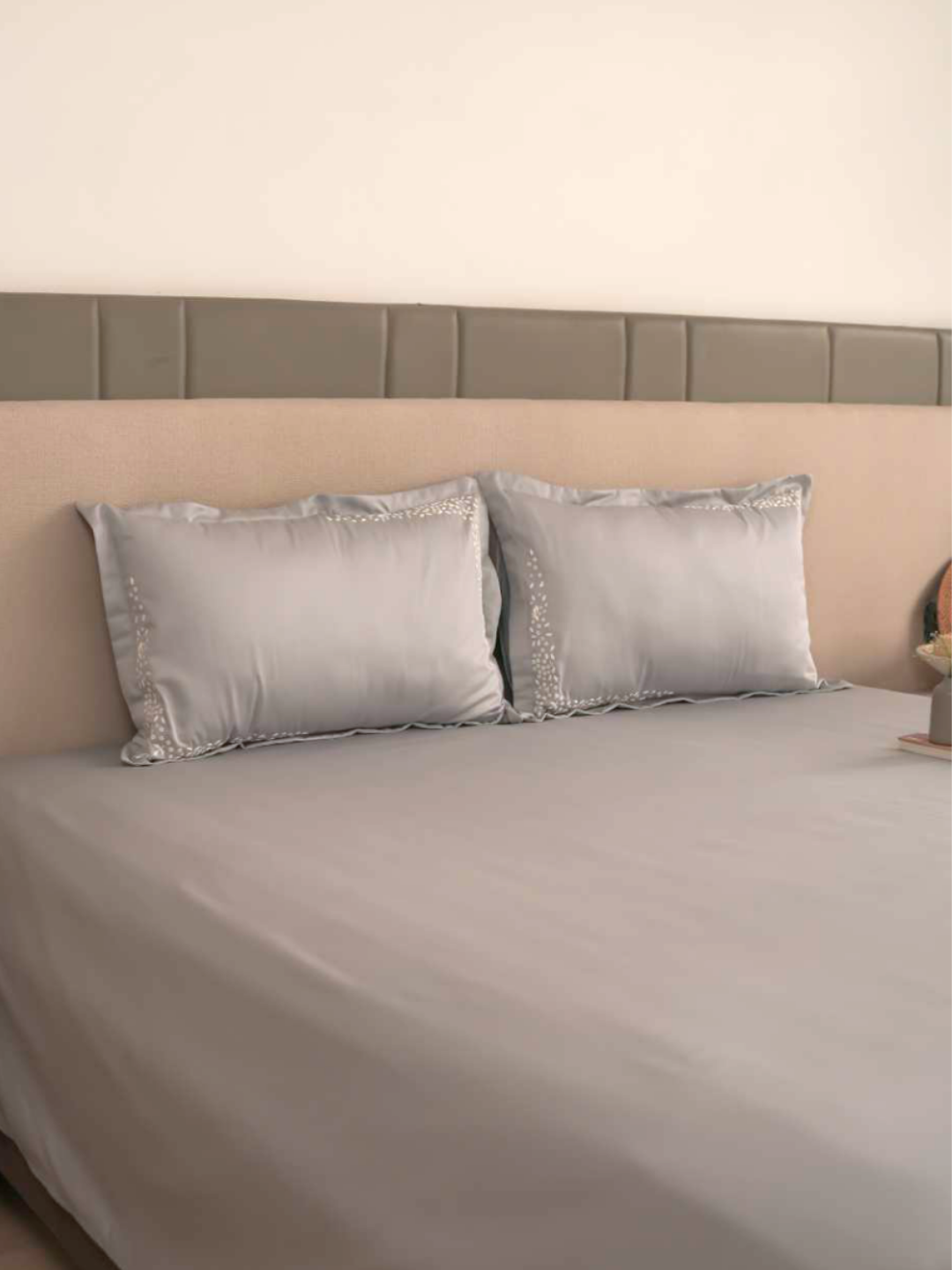 600TC Cotton Mavin Grey Beyond Bedsheet Set