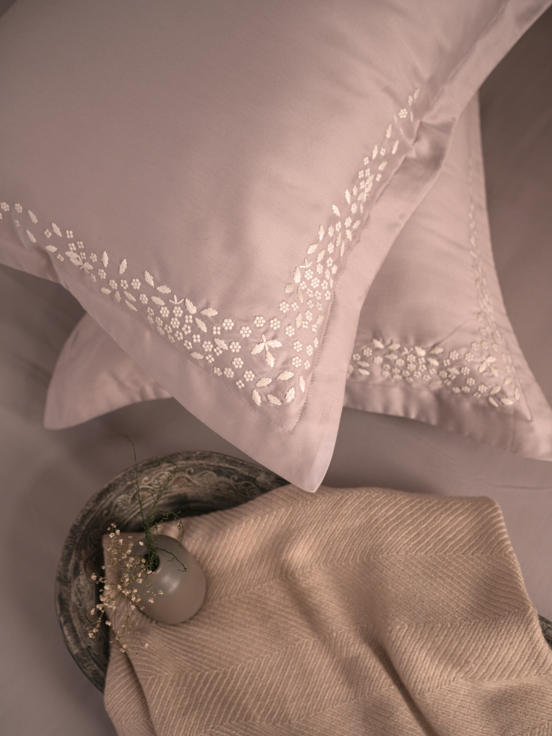 600TC Cotton Mavin Lavender Beyond Bedsheet Set