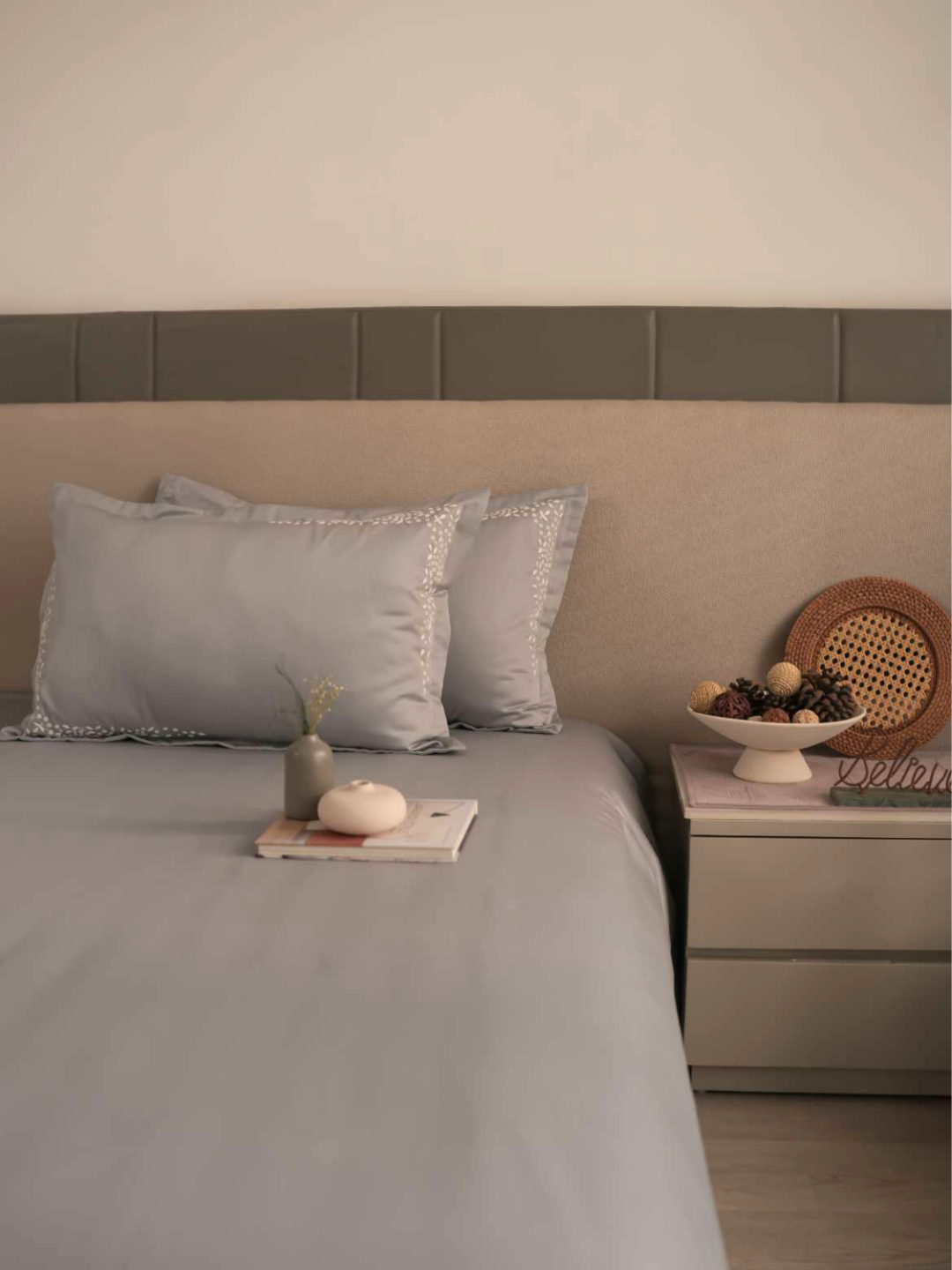 600TC Cotton Mavin Platinum Beyond Bedsheet Set